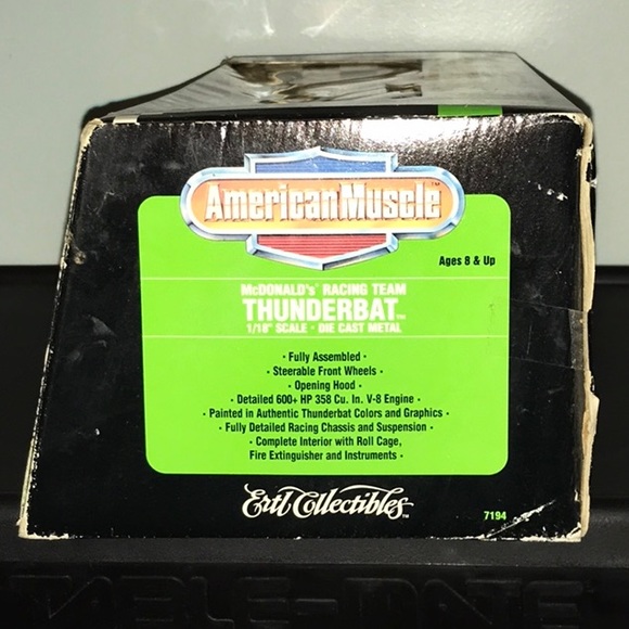 BILL ELLIOT #94 THUNDERBAT AMERICAN MUSCLE NASCAR - Picture 8 of 10